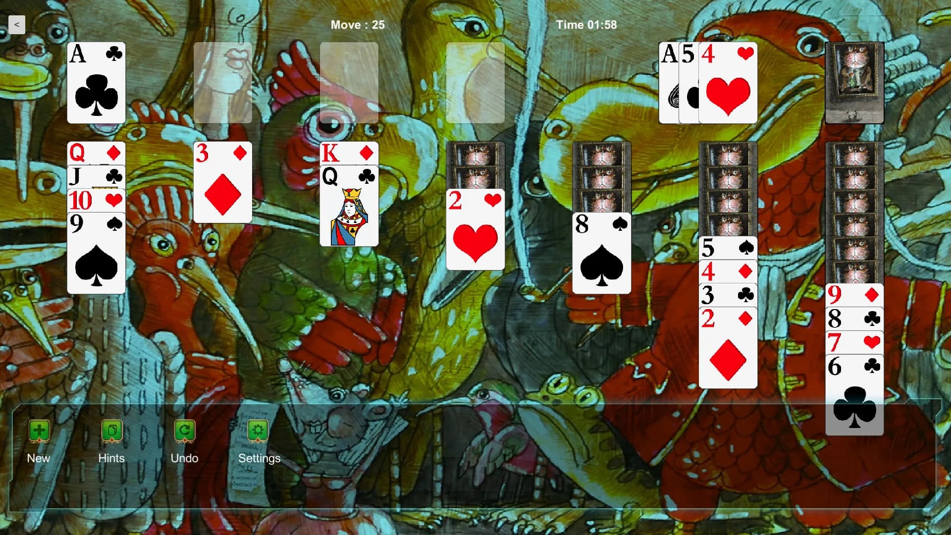 Klondike Solitaire Kings görsel 2