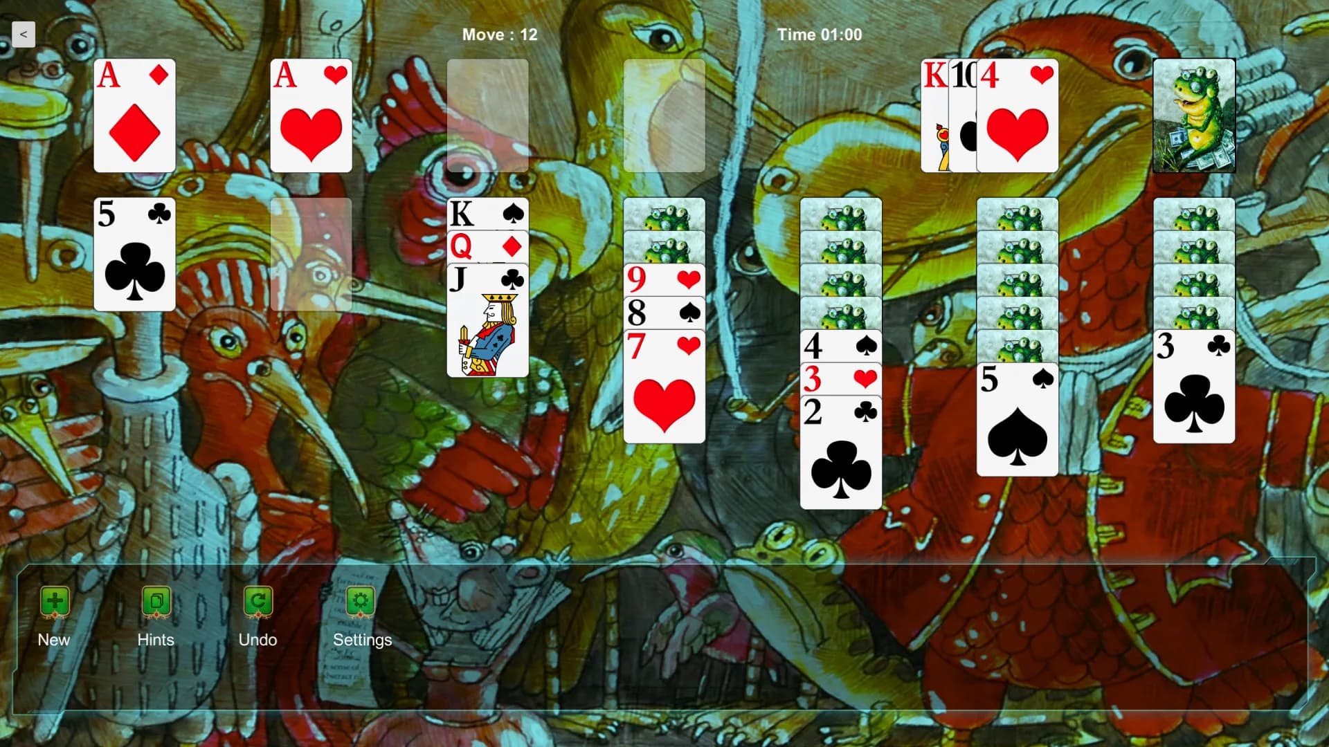 Klondike Solitaire Kings görsel 6