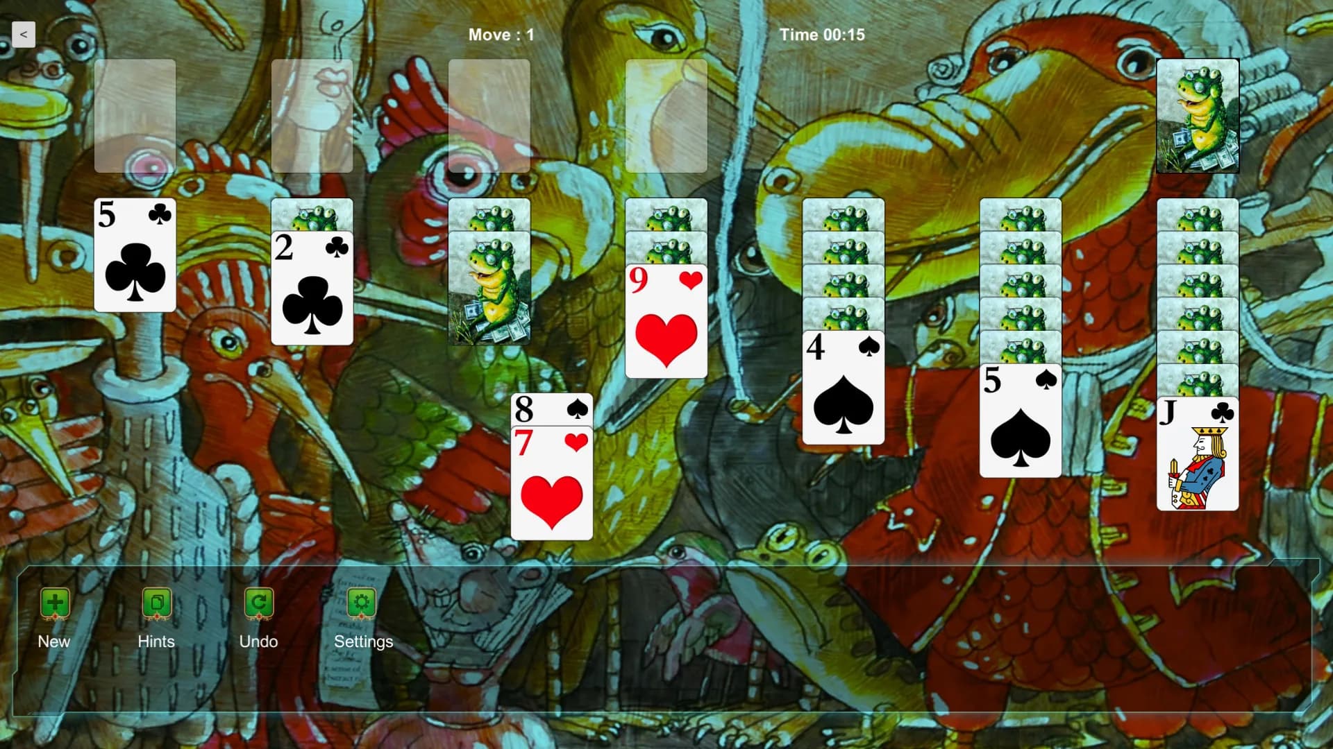 Klondike Solitaire Kings görsel 8