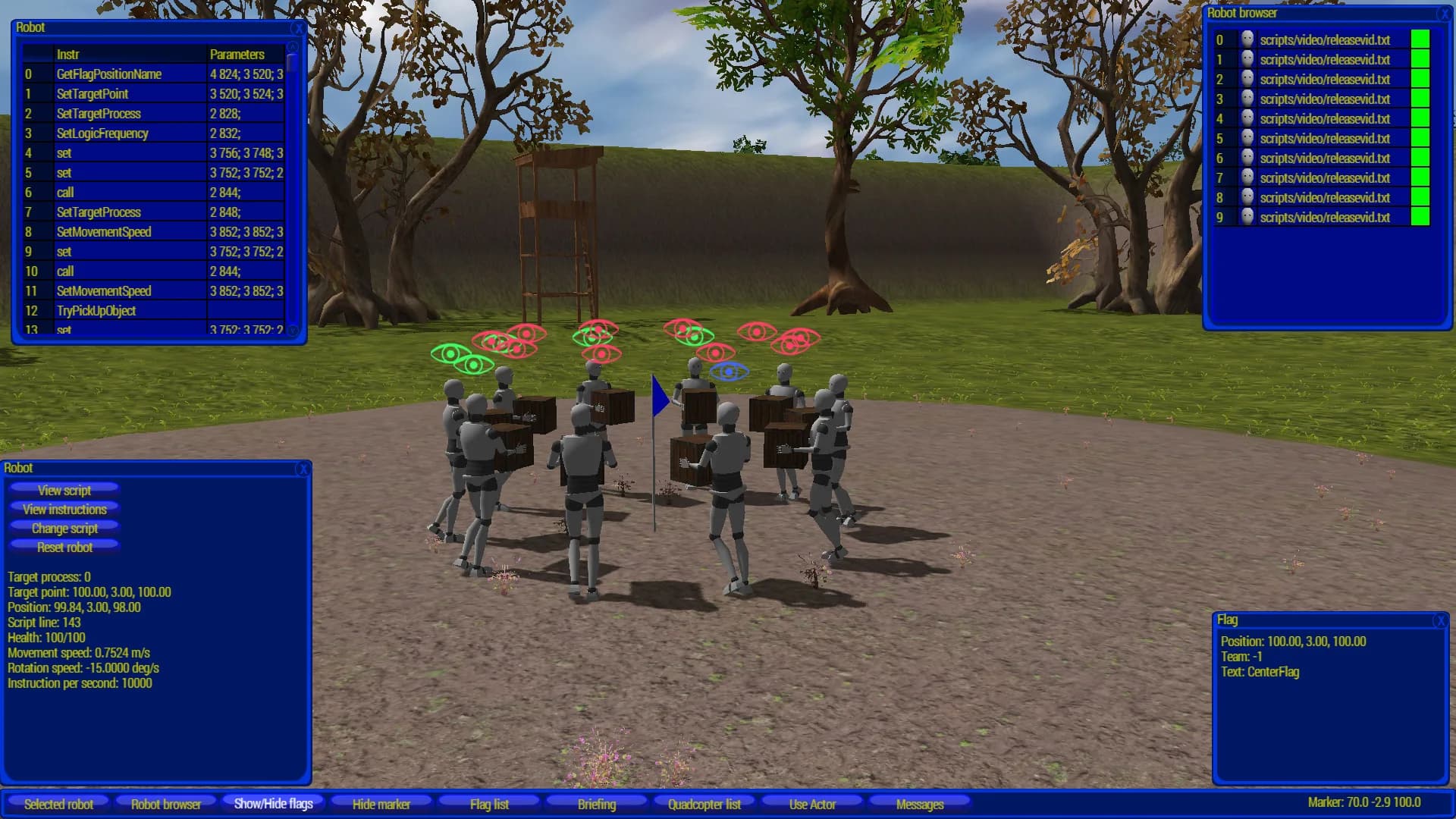 Virtual Robots - Robot programming simulator görsel 6