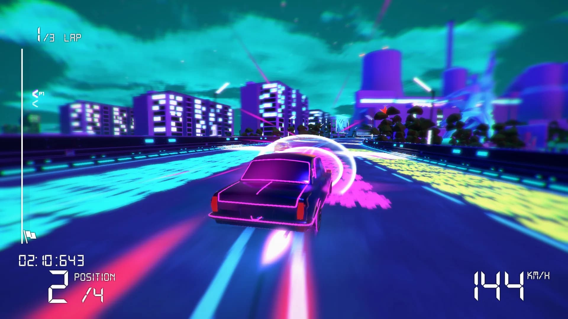 Electro Ride: The Neon Racing görsel 3
