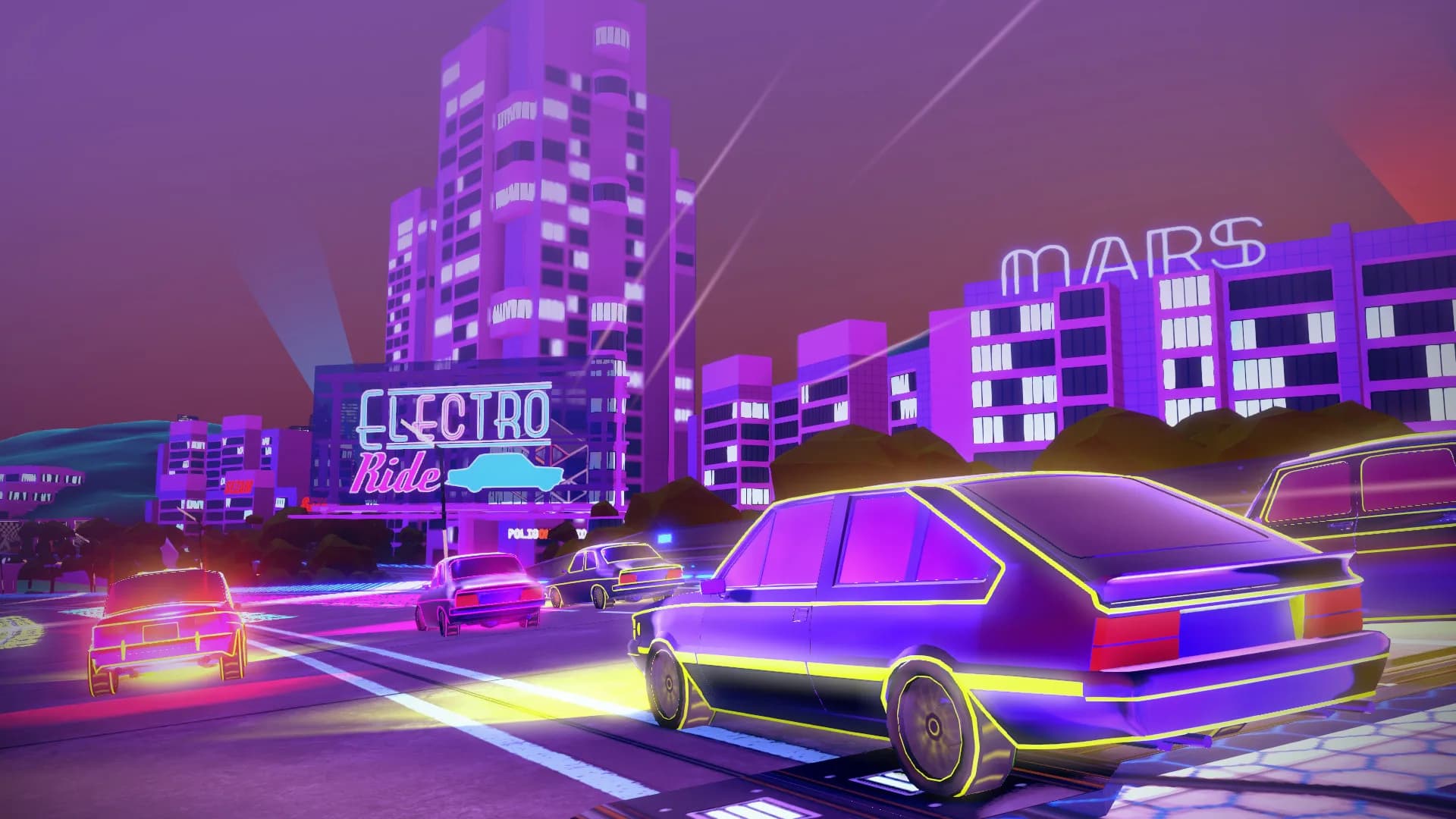 Electro Ride: The Neon Racing görsel 7