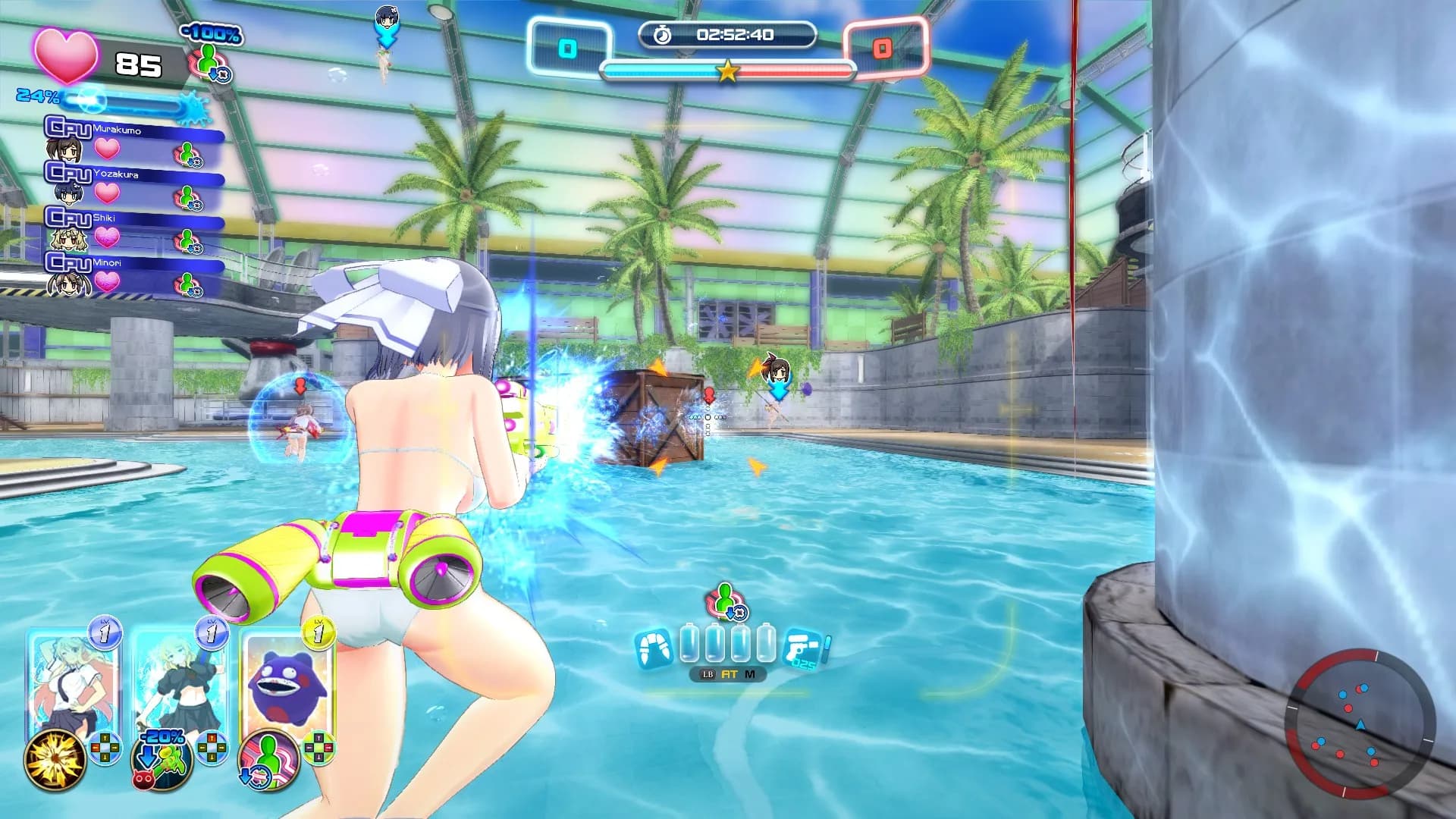 SENRAN KAGURA Peach Beach Splash görsel 5