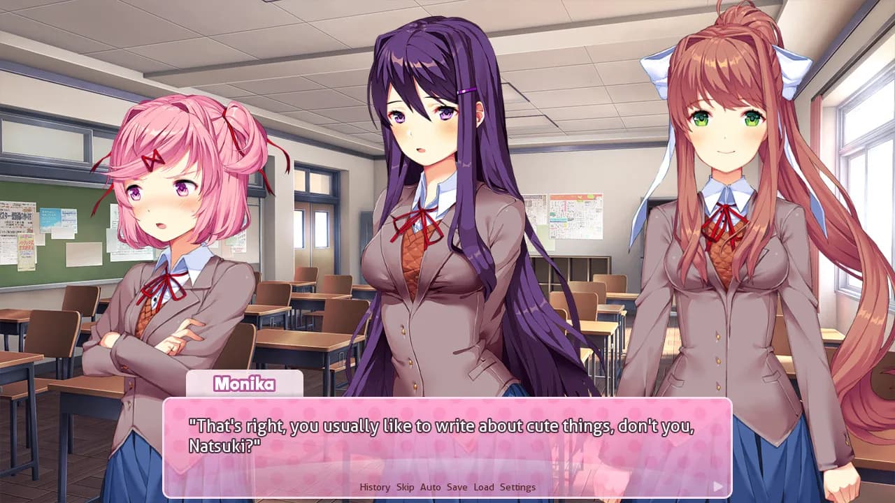 Doki Doki Literature Club! görsel 2