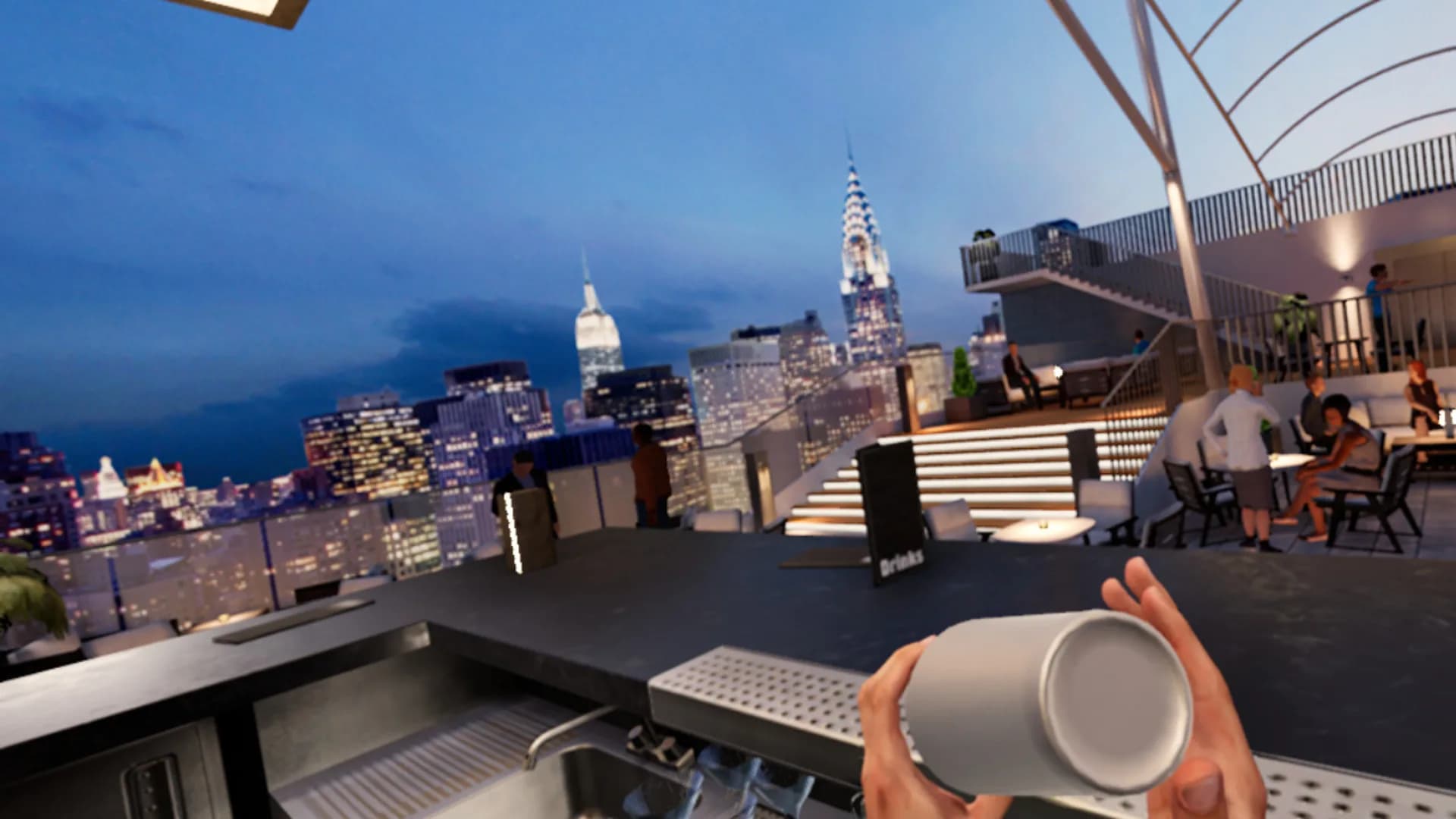 Bartender VR Simulator görsel 16