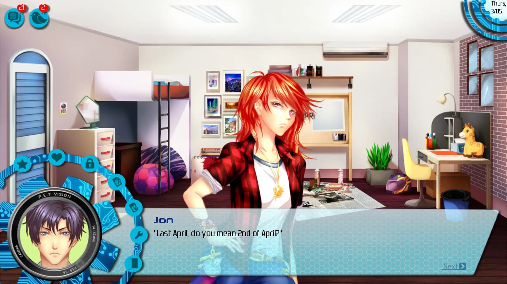 AMPLITUDE: A Visual Novel görsel 14