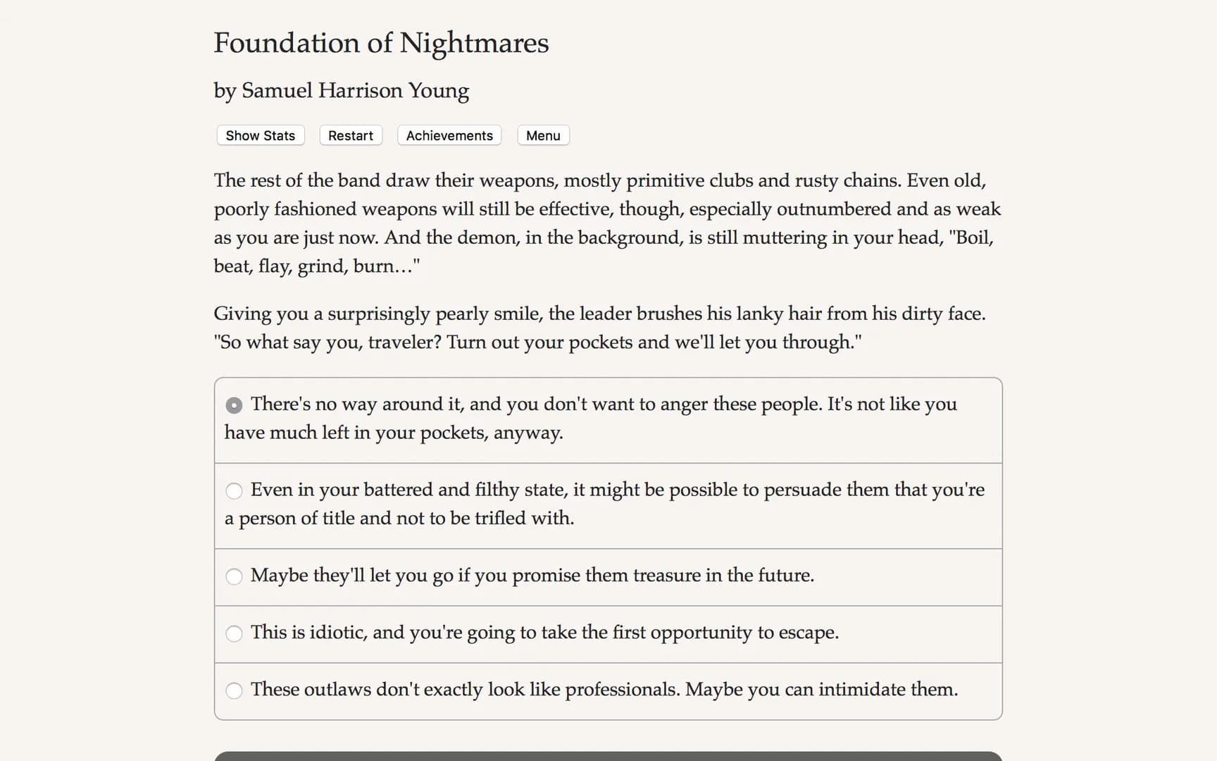 Foundation of Nightmares görsel 2