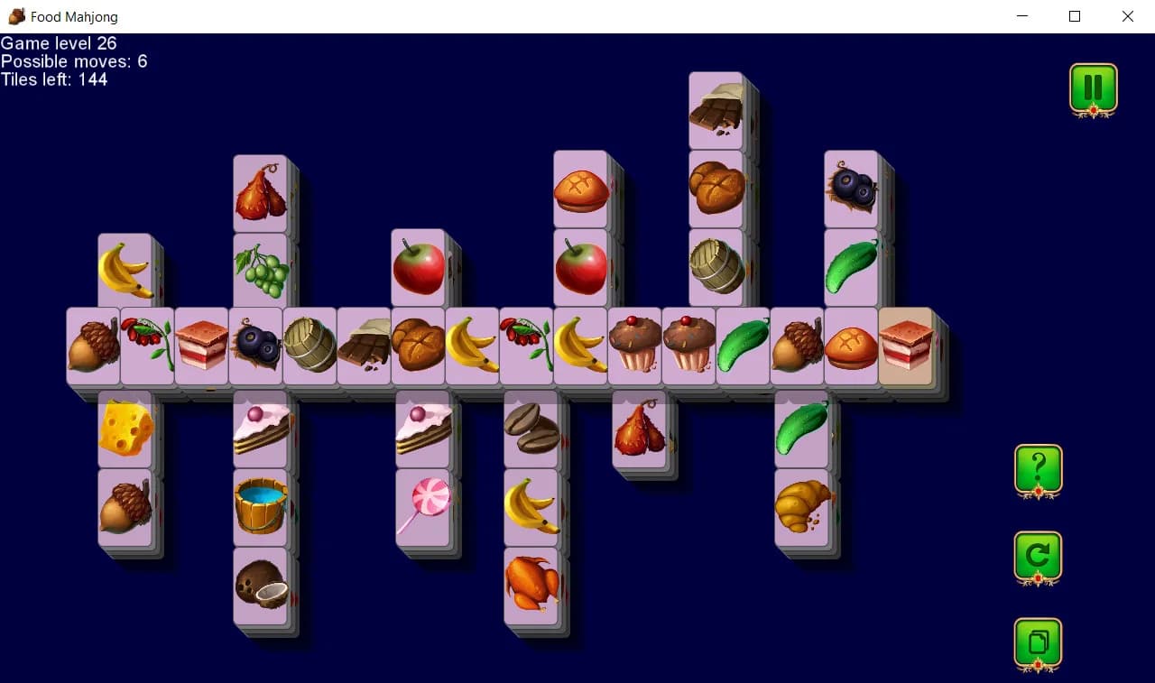 Food Mahjong görsel 2