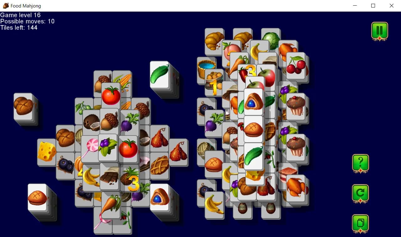 Food Mahjong görsel 3
