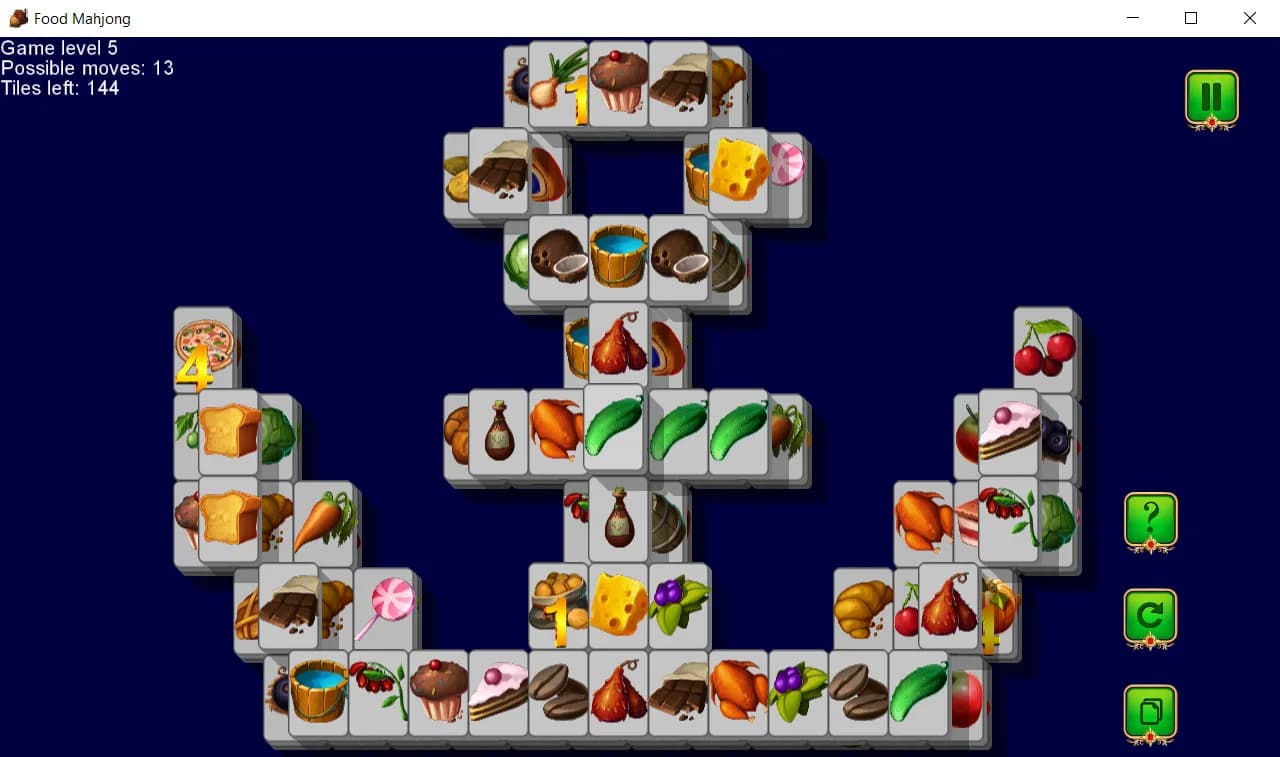 Food Mahjong görsel 12