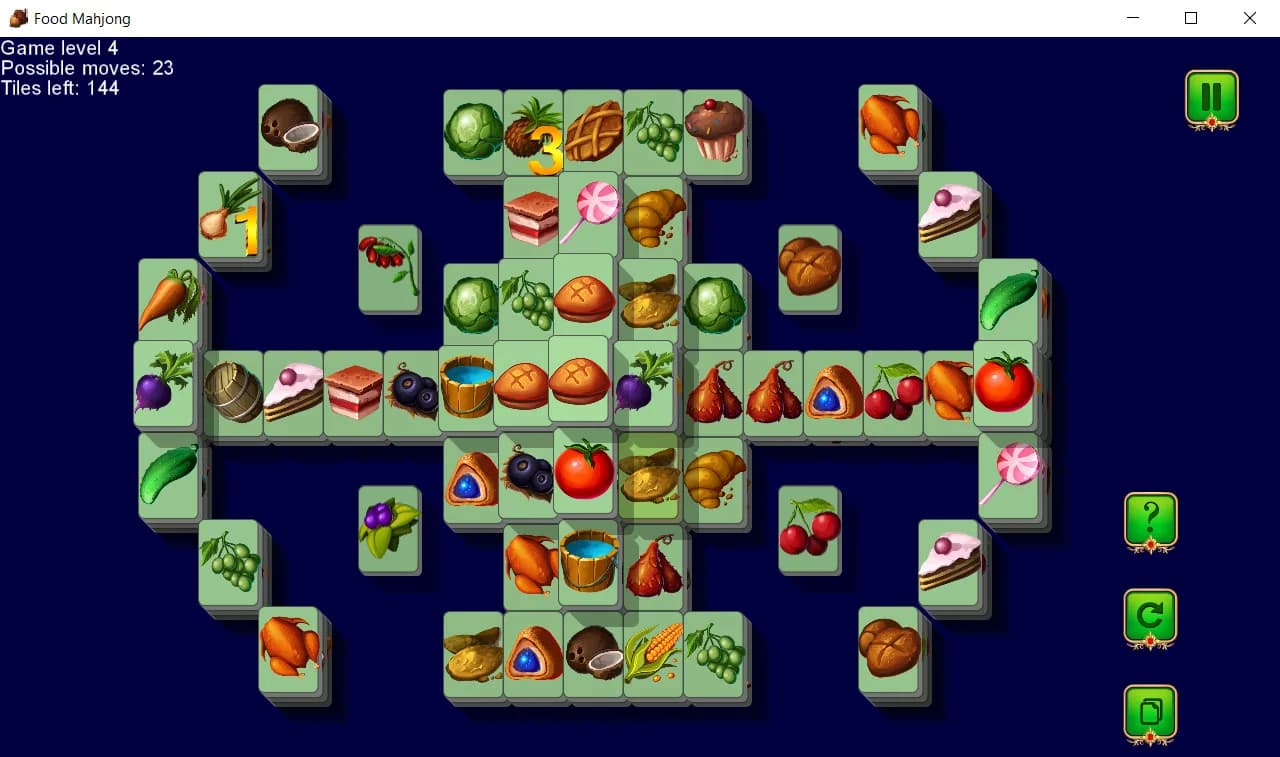 Food Mahjong görsel 13