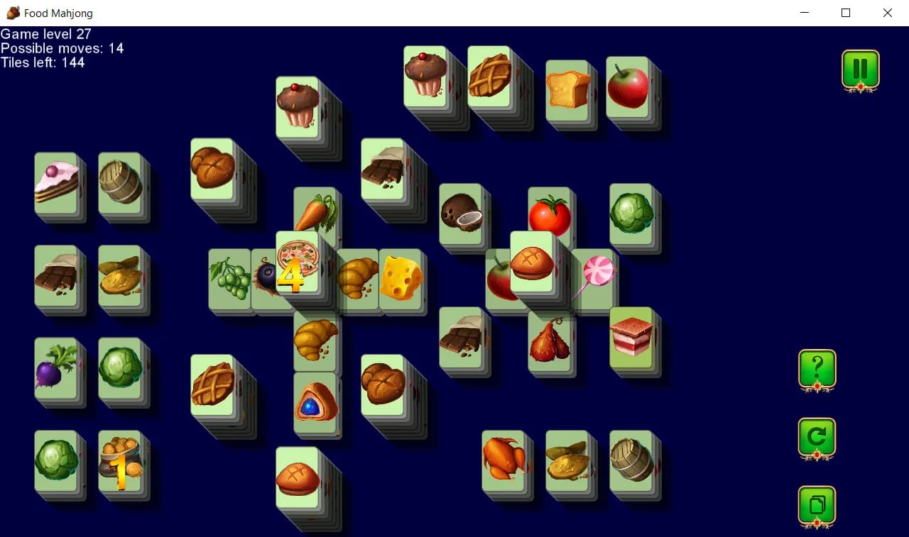 Food Mahjong görsel 4