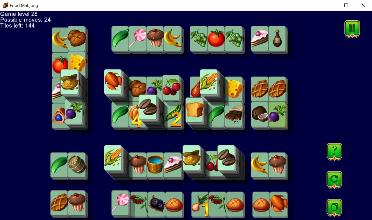 Food Mahjong görsel 5