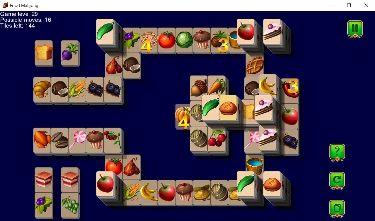 Food Mahjong görsel 6