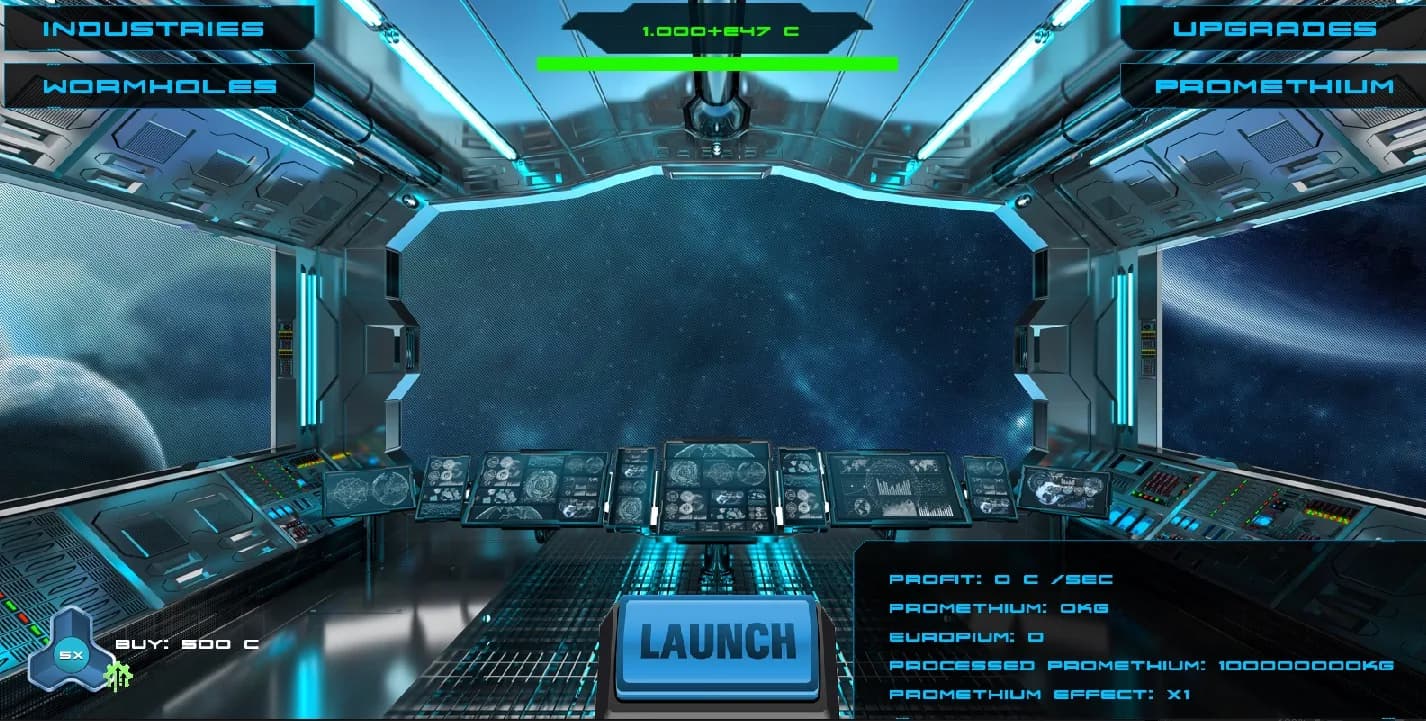 The Promethium Effect - The Idle Clicker MMO görsel 2
