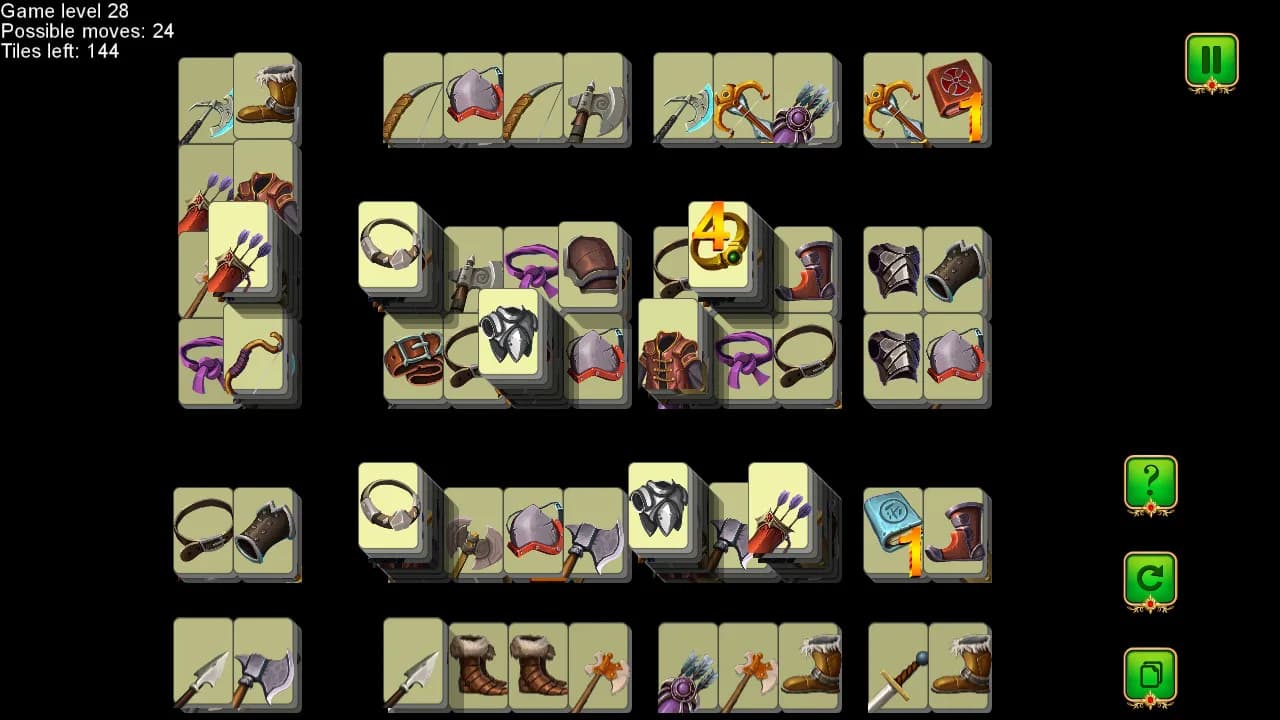 Weapon and Armor: Mahjong görsel 12