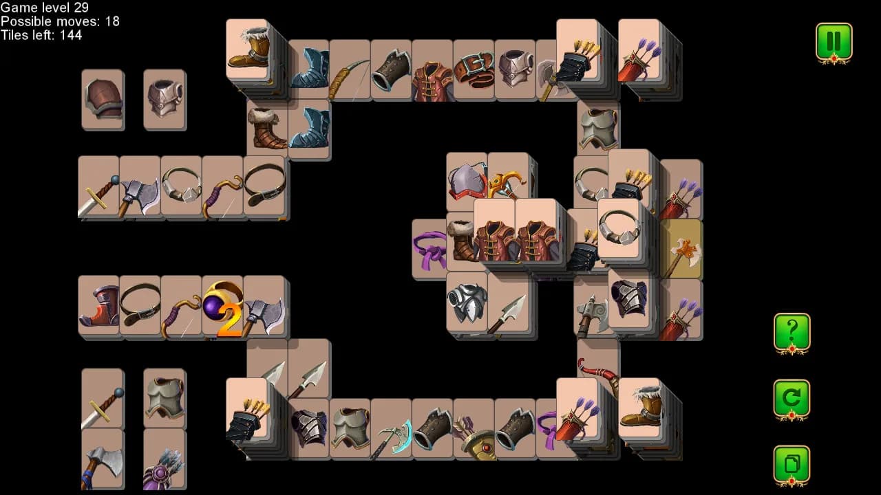 Weapon and Armor: Mahjong görsel 13