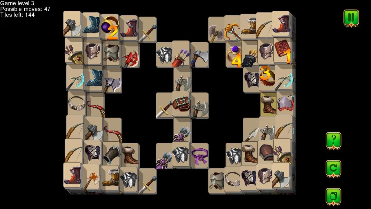 Weapon and Armor: Mahjong görsel 4