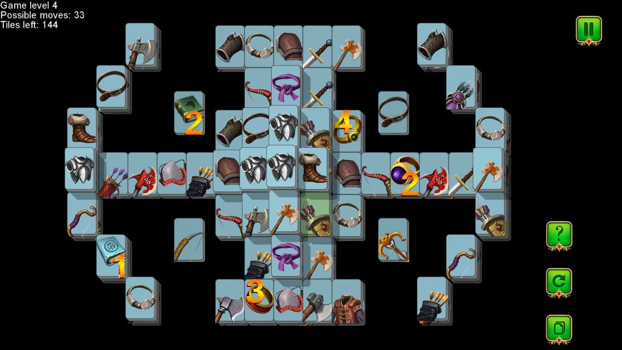 Weapon and Armor: Mahjong görsel 5