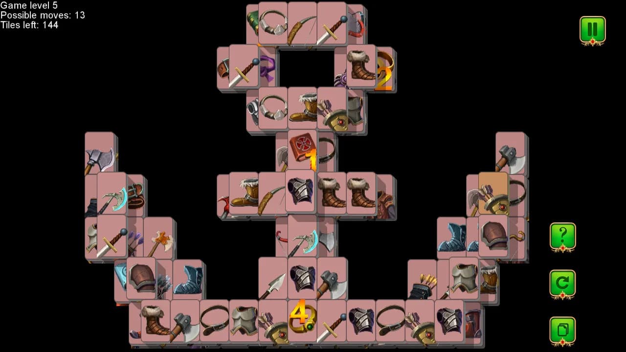 Weapon and Armor: Mahjong görsel 6