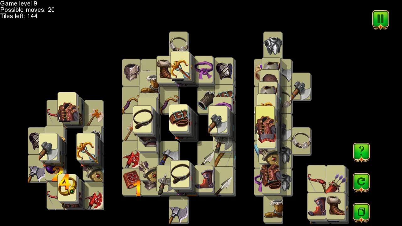 Weapon and Armor: Mahjong görsel 7
