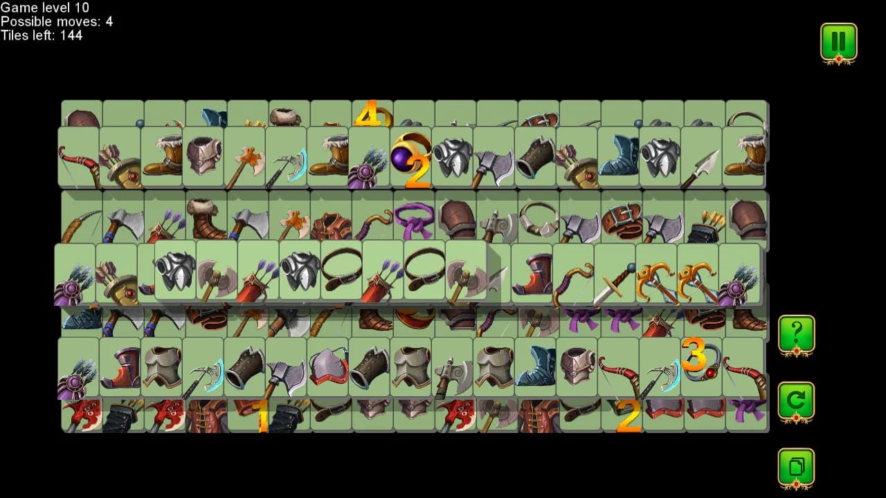 Weapon and Armor: Mahjong görsel 8