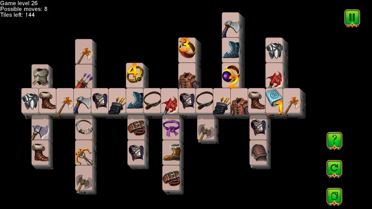 Weapon and Armor: Mahjong görsel 9