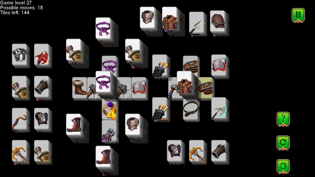 Weapon and Armor: Mahjong görsel 11