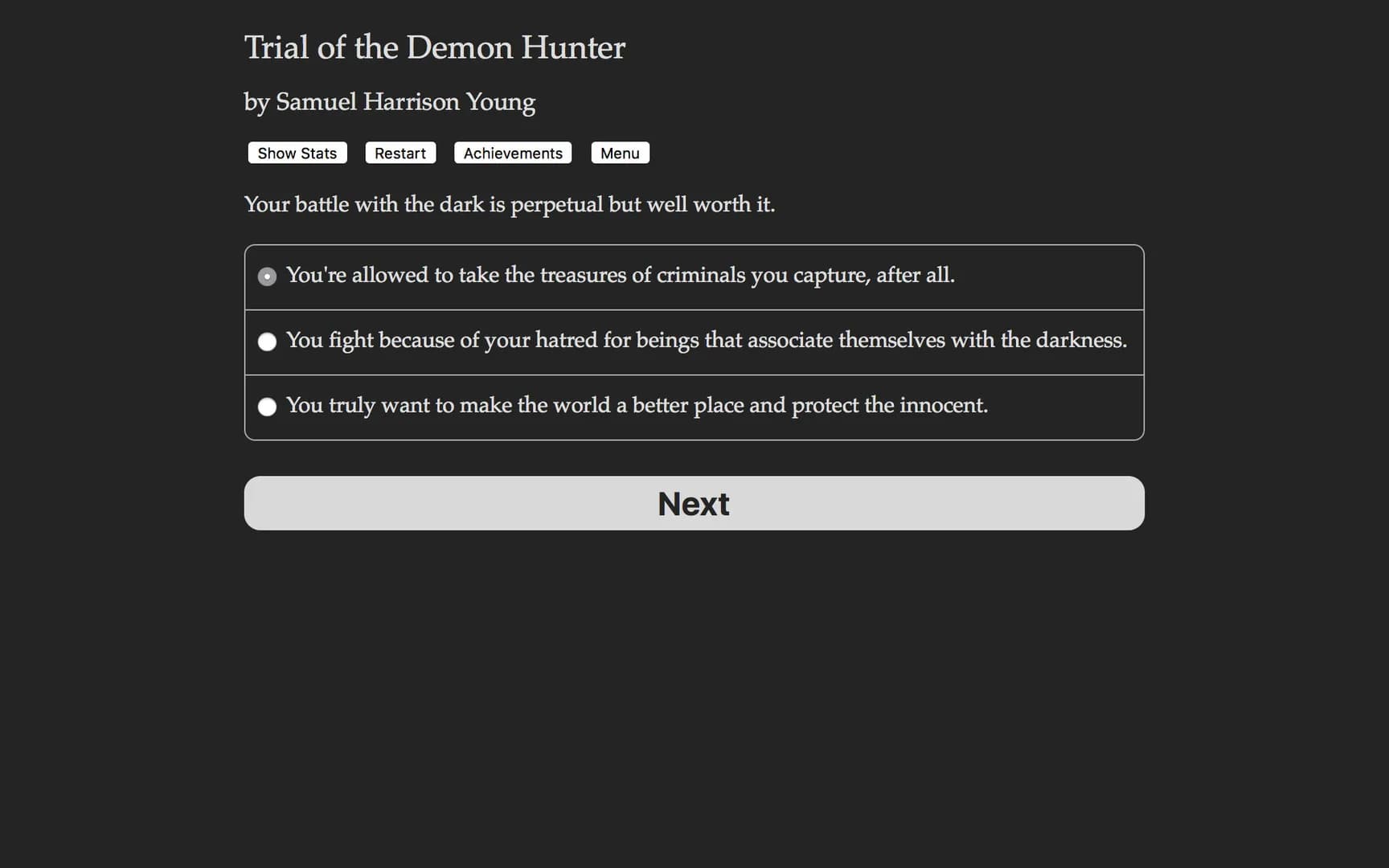 Trial of the Demon Hunter görsel 3