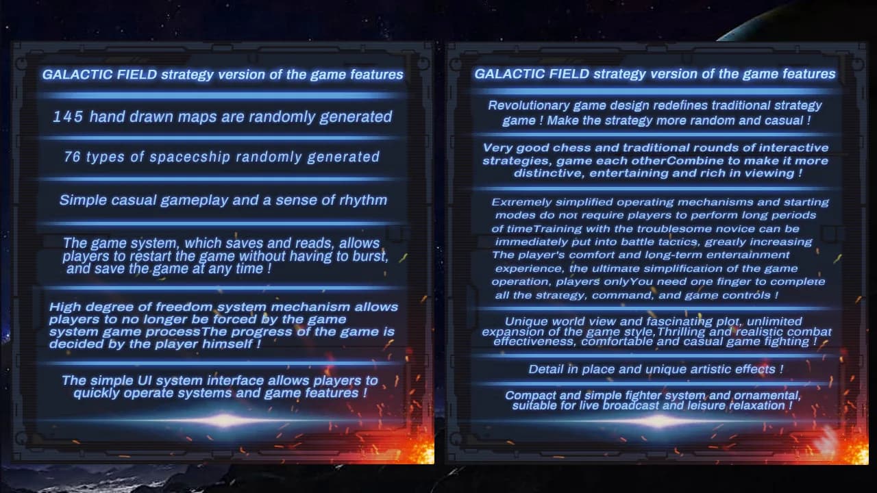 GALACTIC FIELD：Strategy Edition BATE2017 银河领域：策略版 BATE 2017 görsel 43