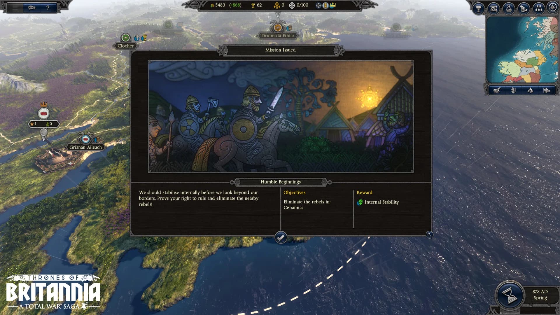 A Total War Saga: THRONES OF BRITANNIA görsel 15