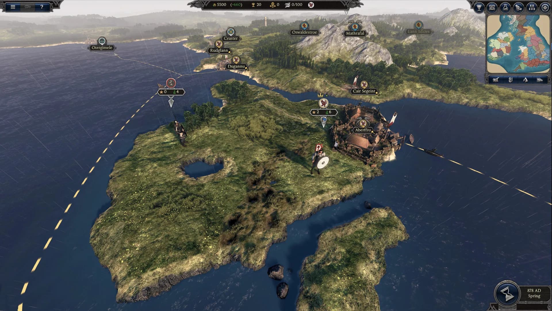 A Total War Saga: THRONES OF BRITANNIA görsel 6