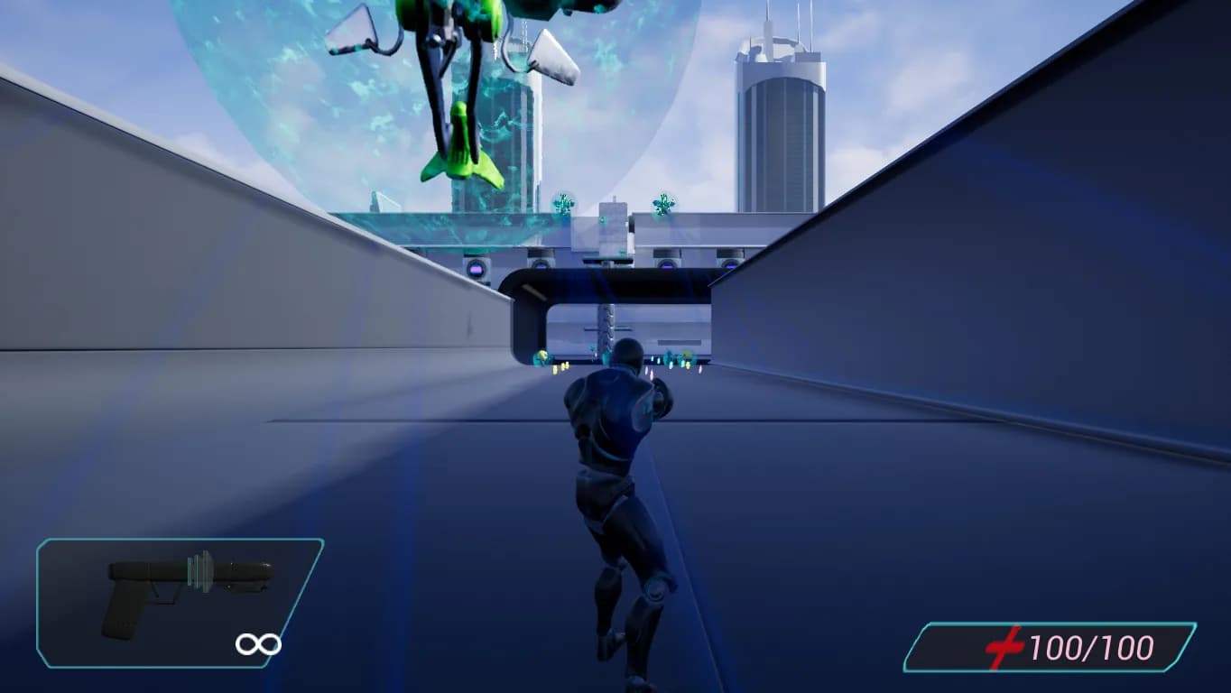 Cyborg Invasion Shooter görsel 2