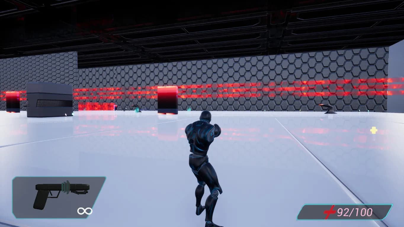 Cyborg Invasion Shooter görsel 3