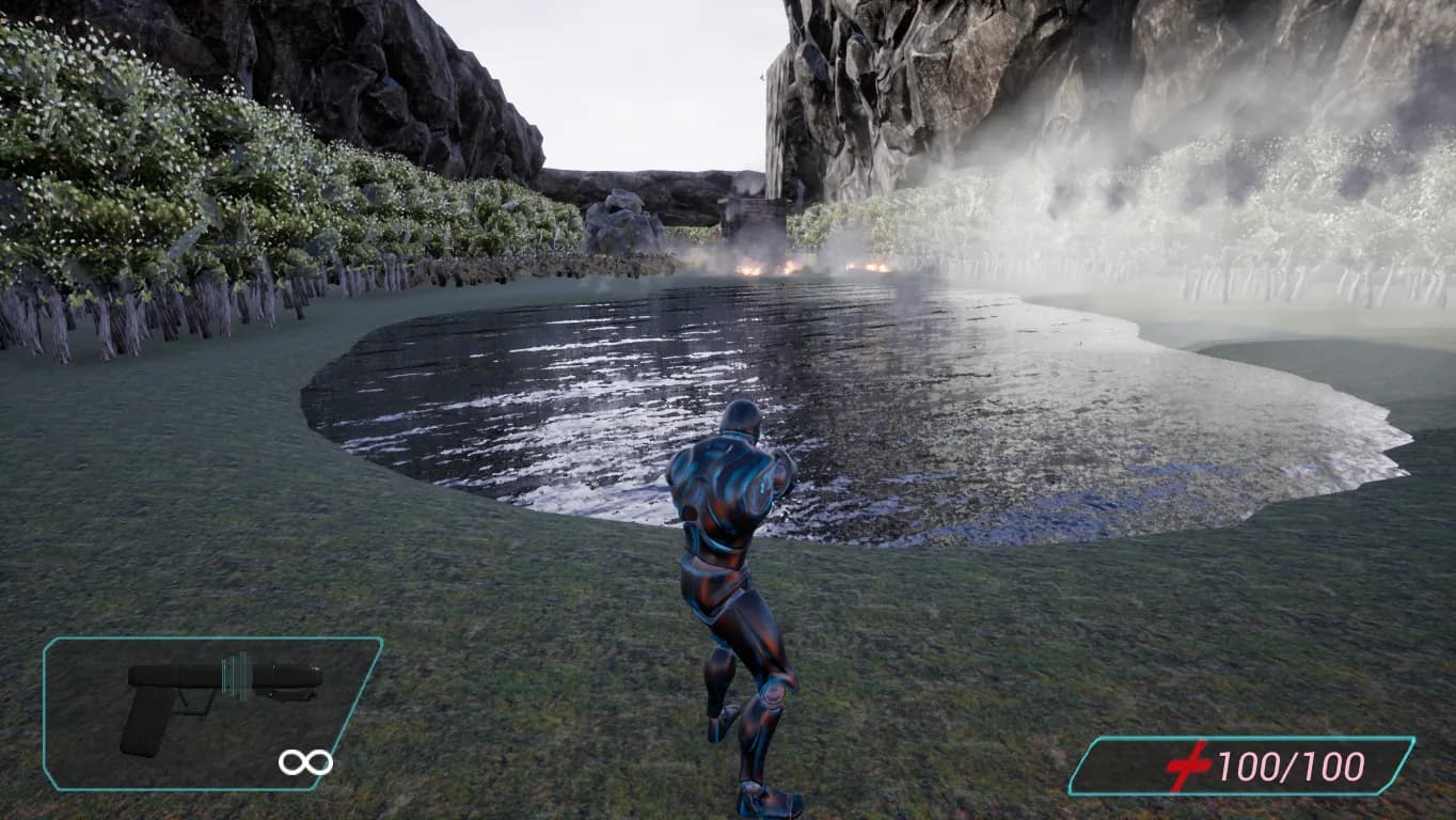 Cyborg Invasion Shooter görsel 4