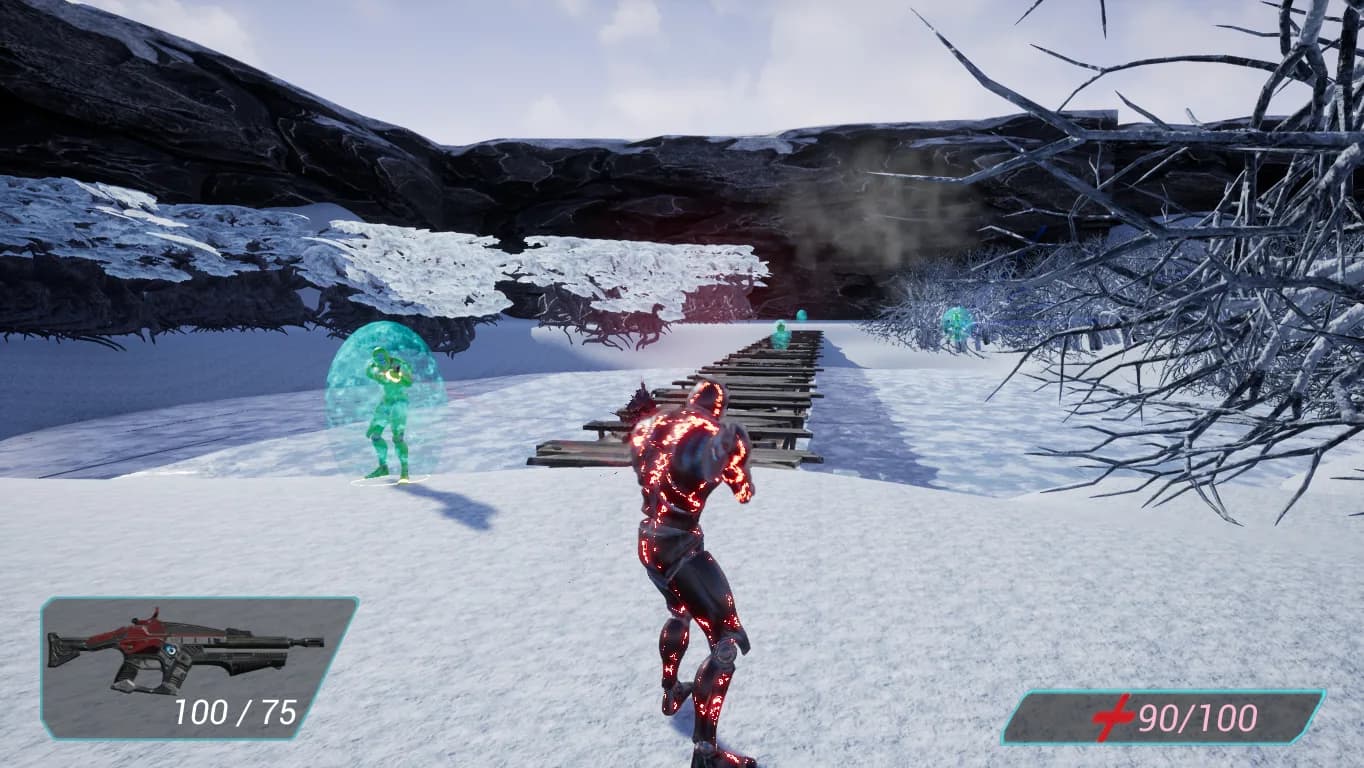 Cyborg Invasion Shooter görsel 5