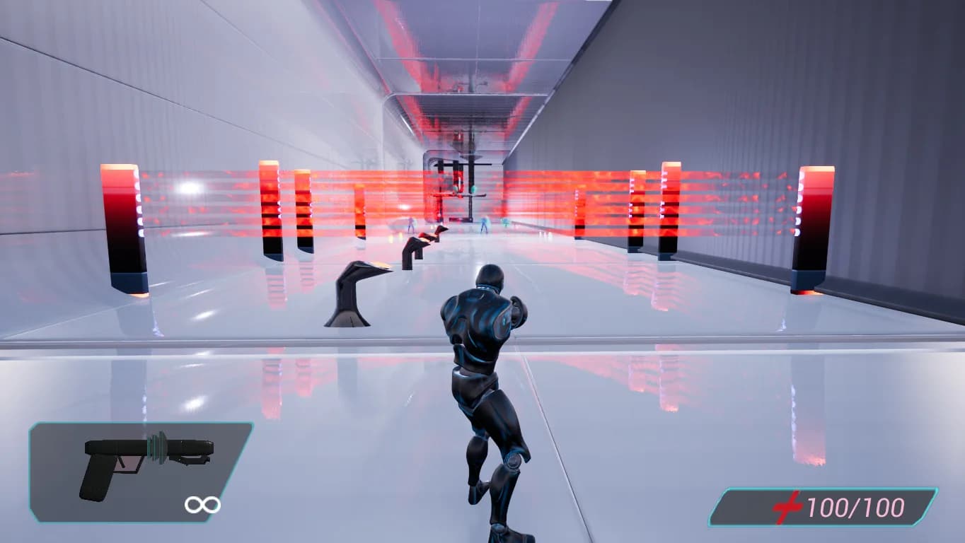 Cyborg Invasion Shooter görsel 8