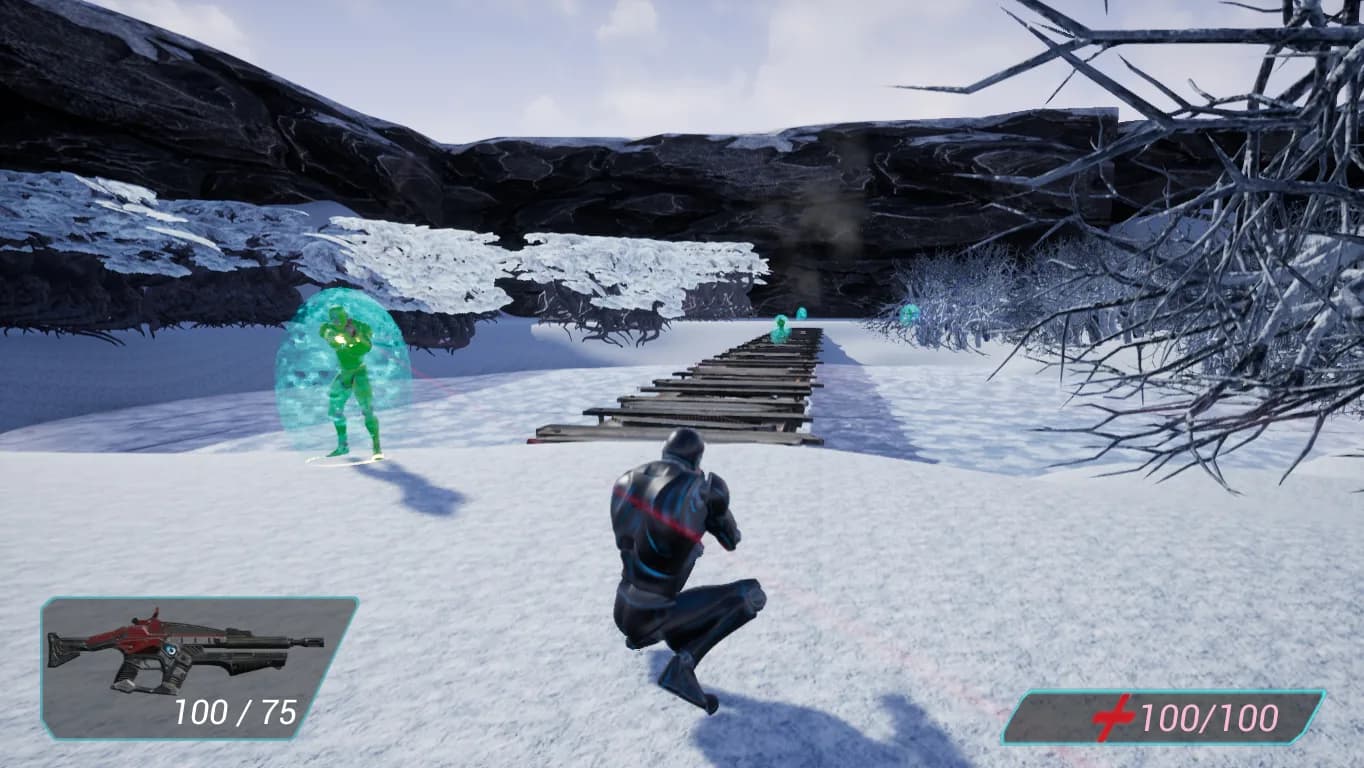 Cyborg Invasion Shooter görsel 9