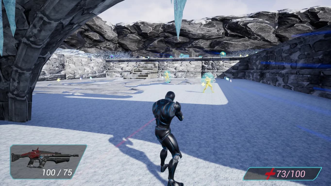 Cyborg Invasion Shooter görsel 10