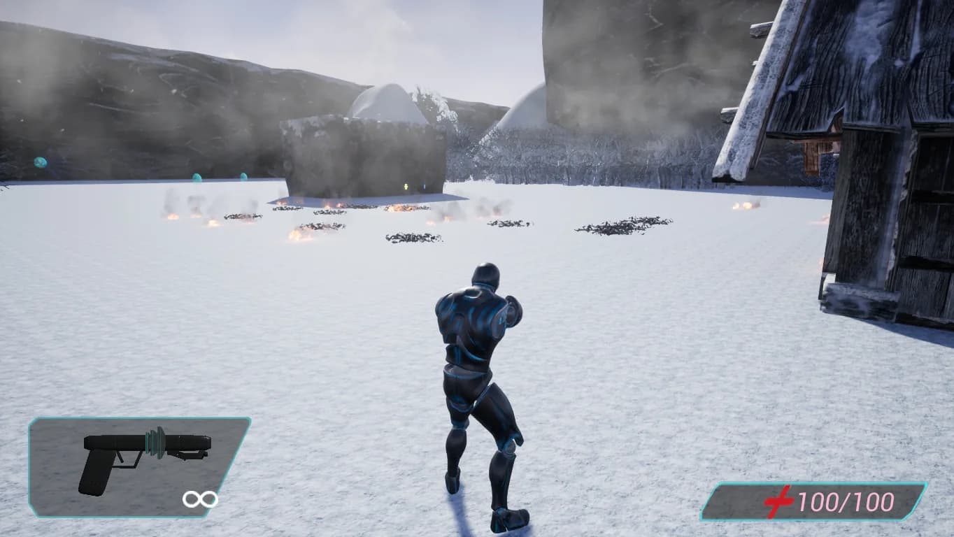 Cyborg Invasion Shooter görsel 11