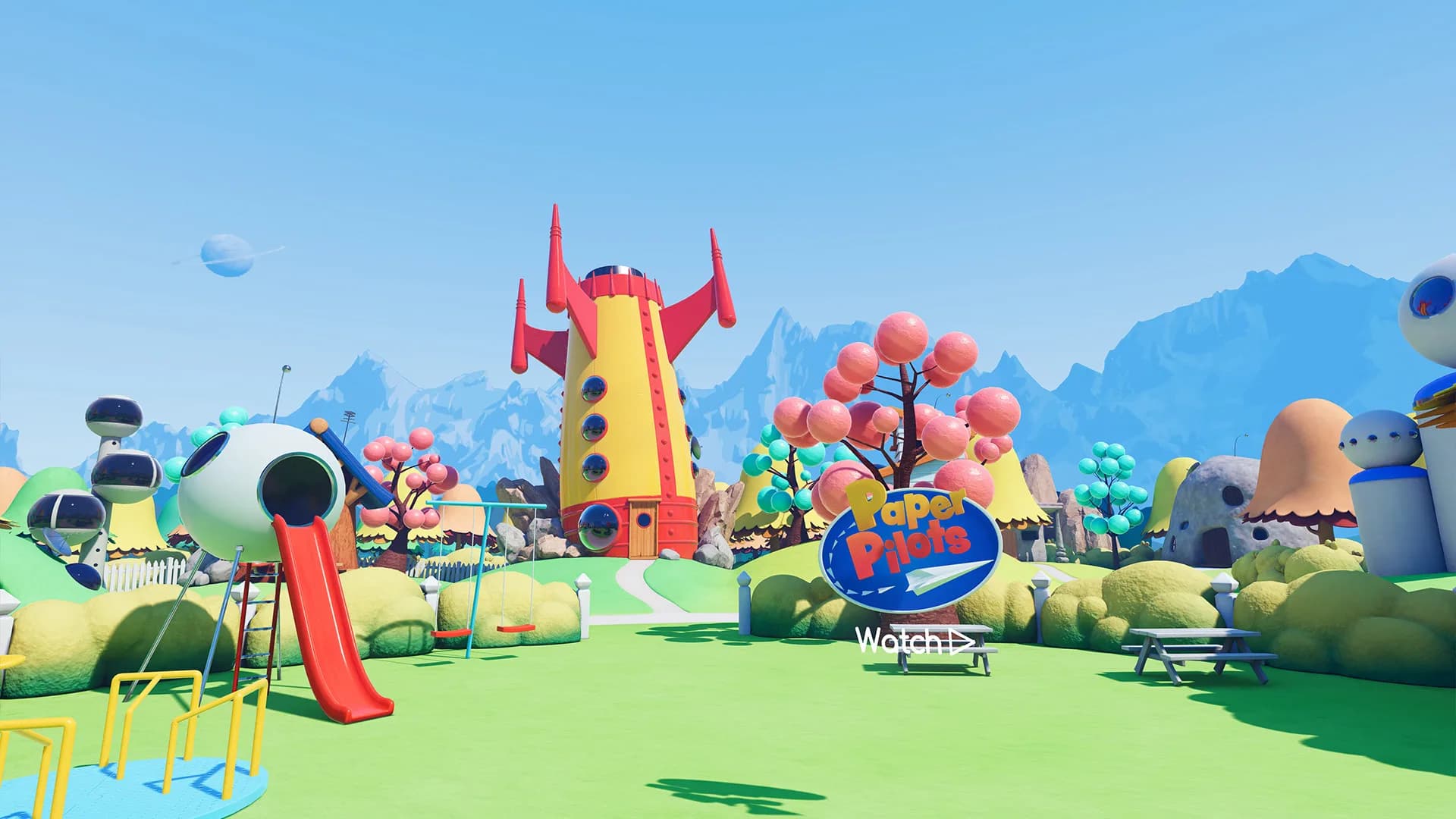 Morgan lives in a Rocket House in VR görsel 2