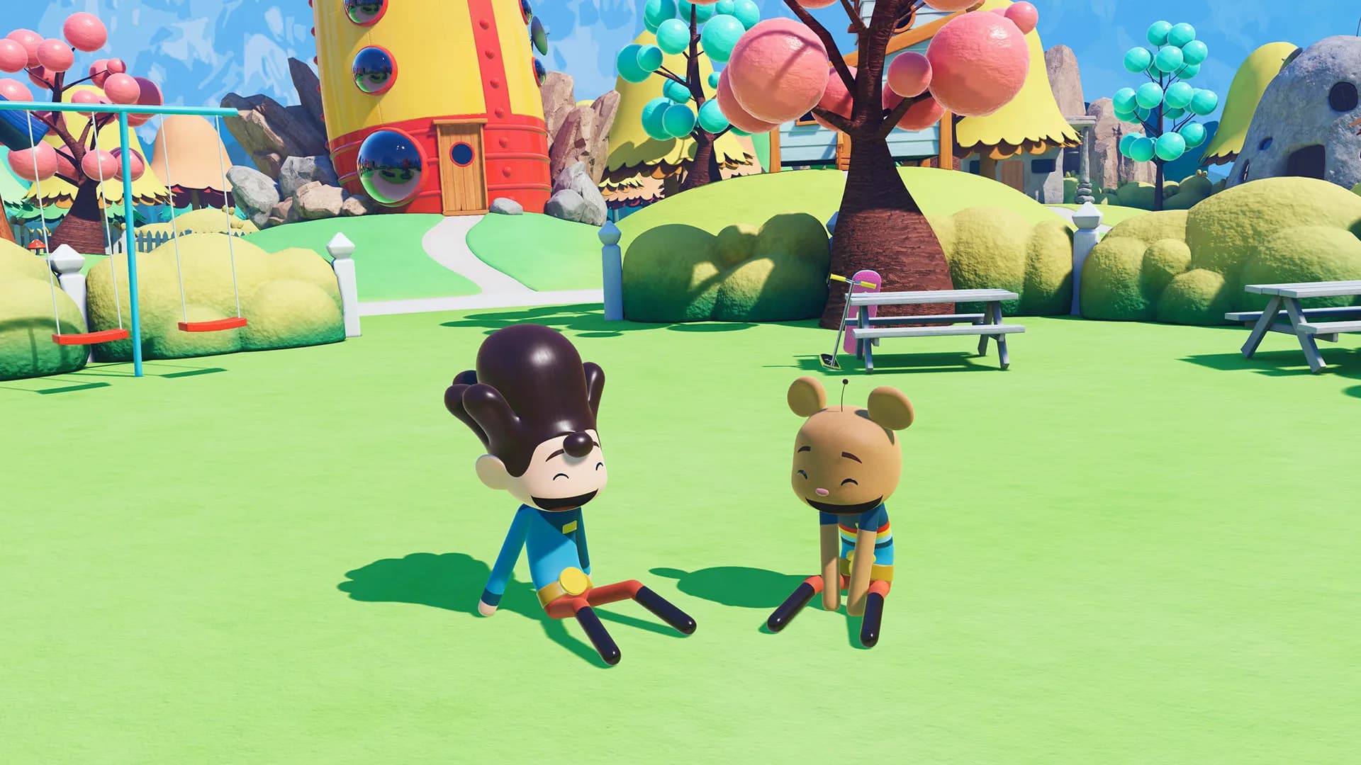 Morgan lives in a Rocket House in VR görsel 3