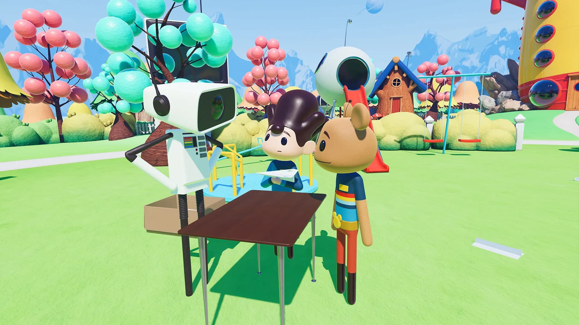 Morgan lives in a Rocket House in VR görsel 4
