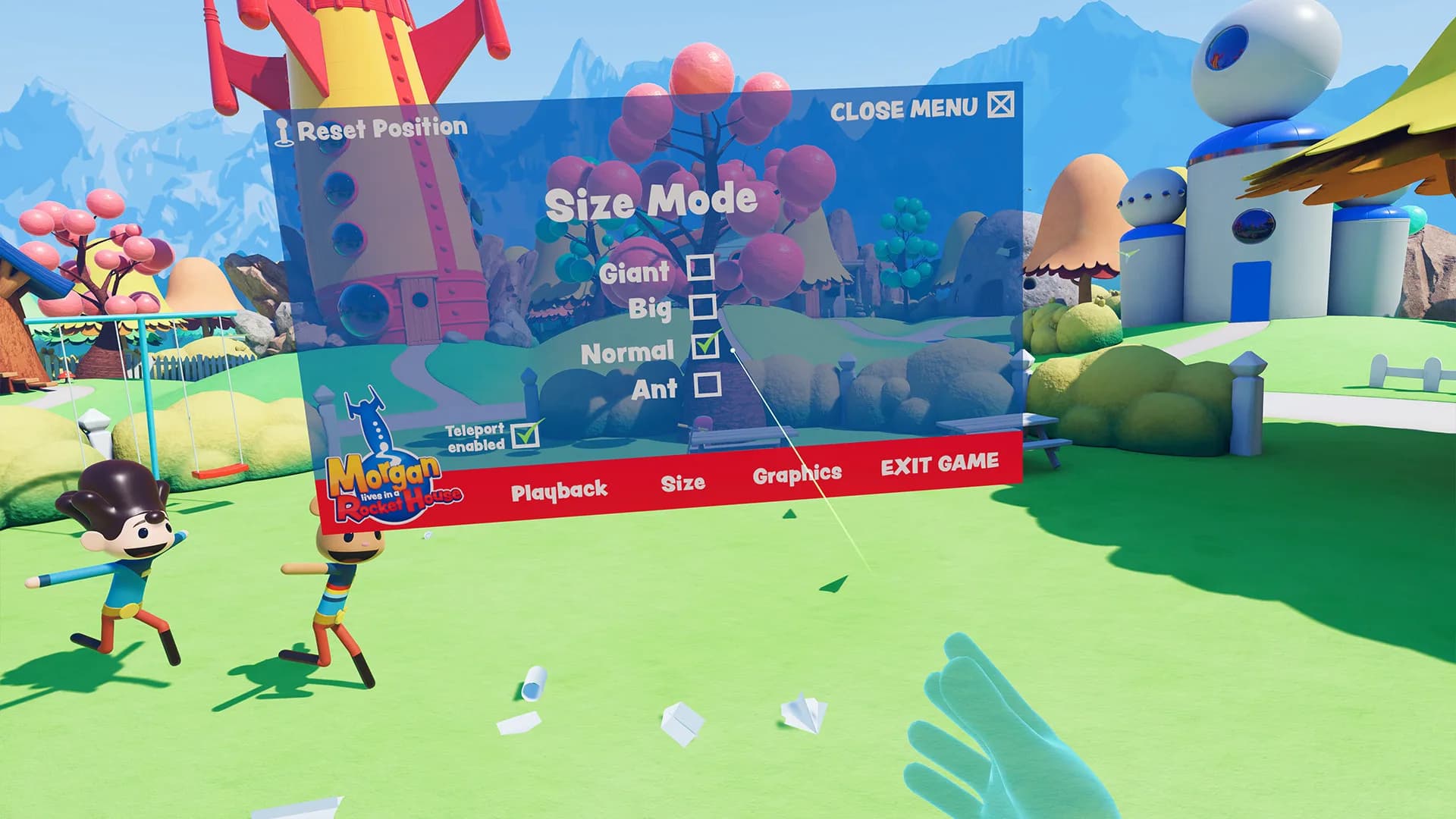 Morgan lives in a Rocket House in VR görsel 5