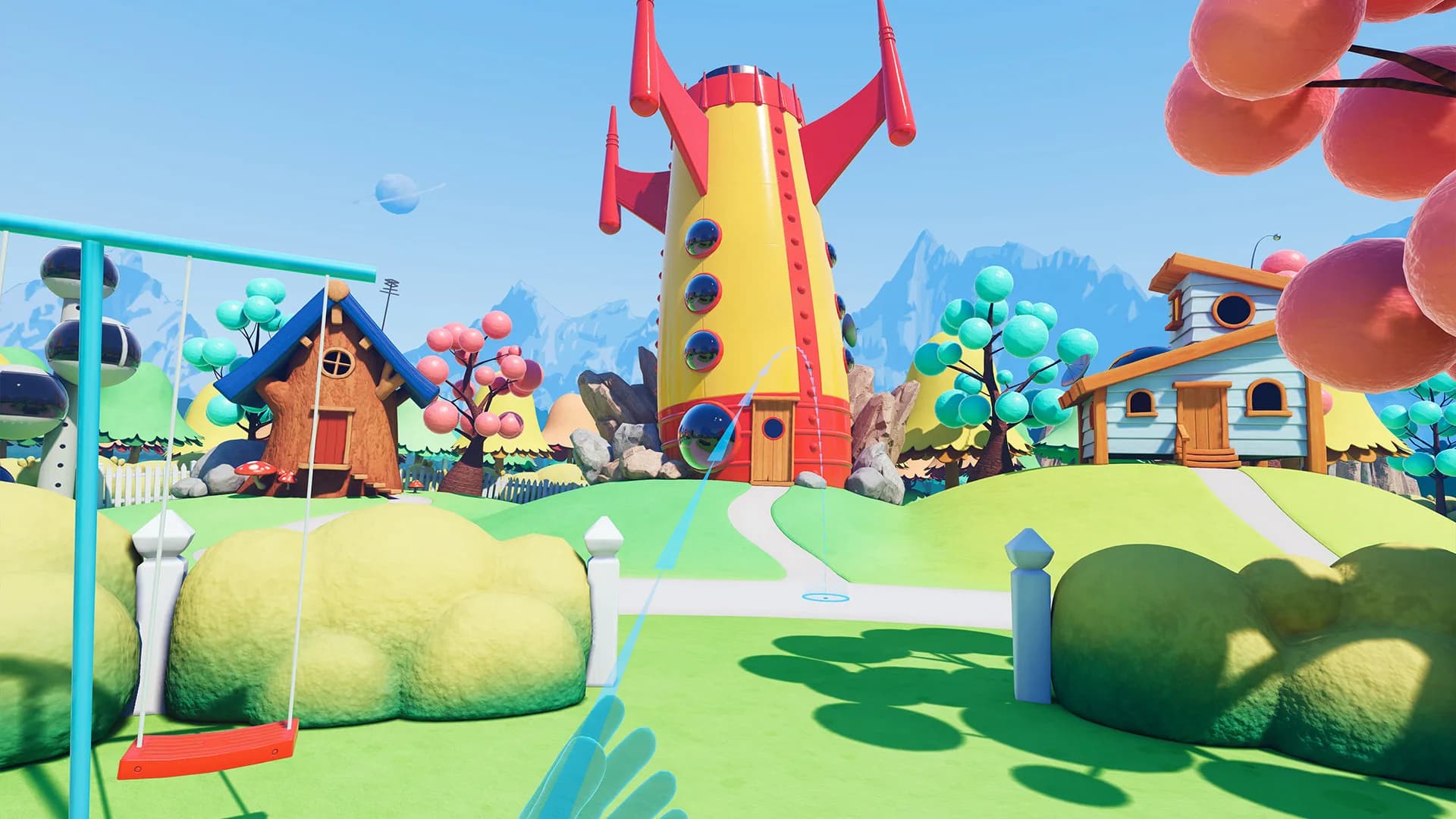 Morgan lives in a Rocket House in VR görsel 8