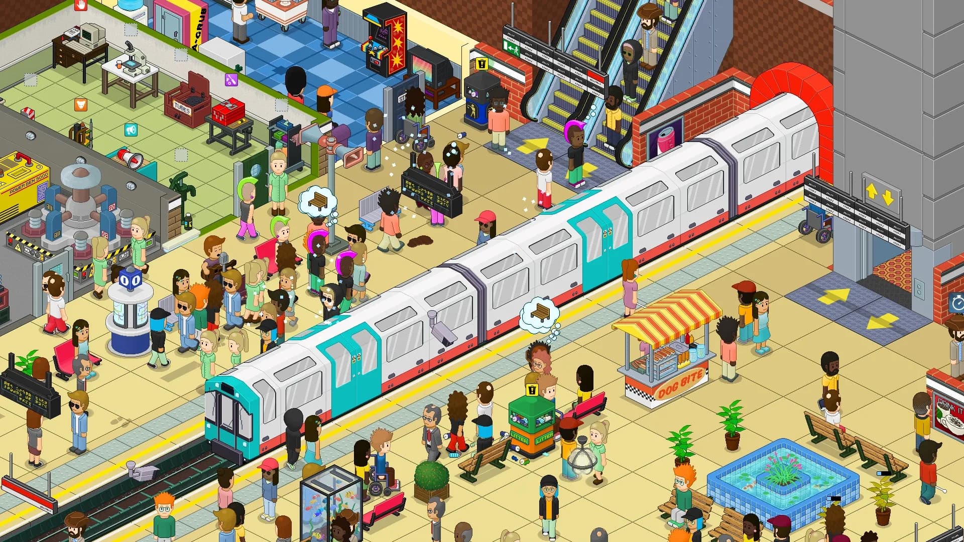 Overcrowd: A Commute 'Em Up görsel 2