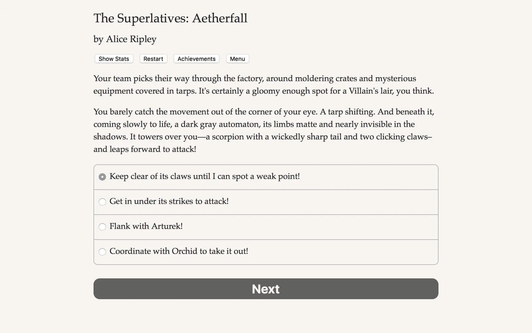 The Superlatives: Aetherfall görsel 2
