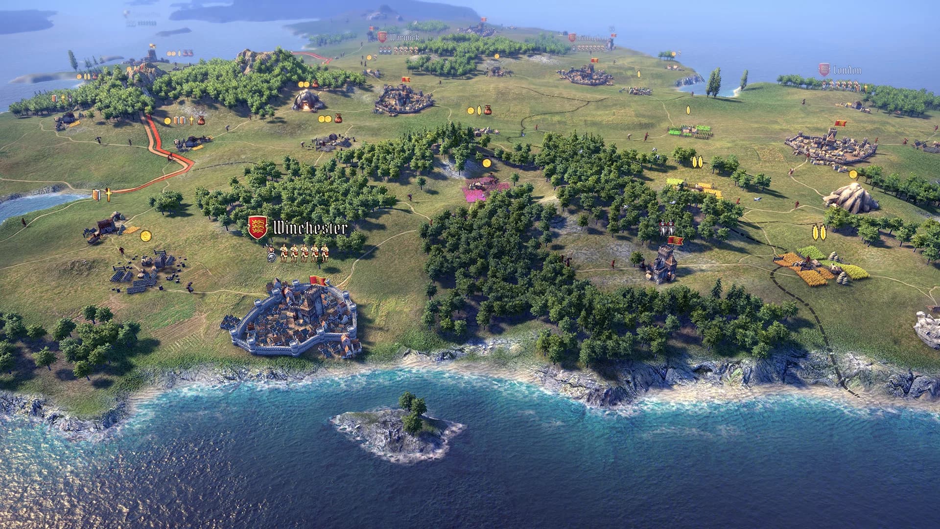 Knights of Honor II: Sovereign görsel 3