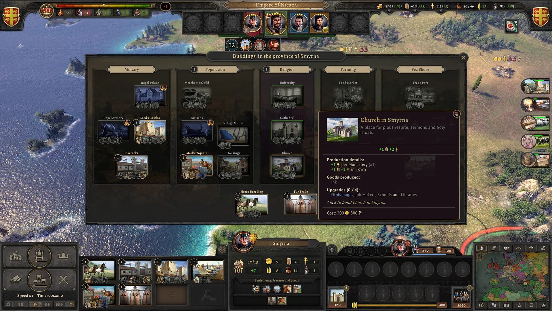 Knights of Honor II: Sovereign görsel 5