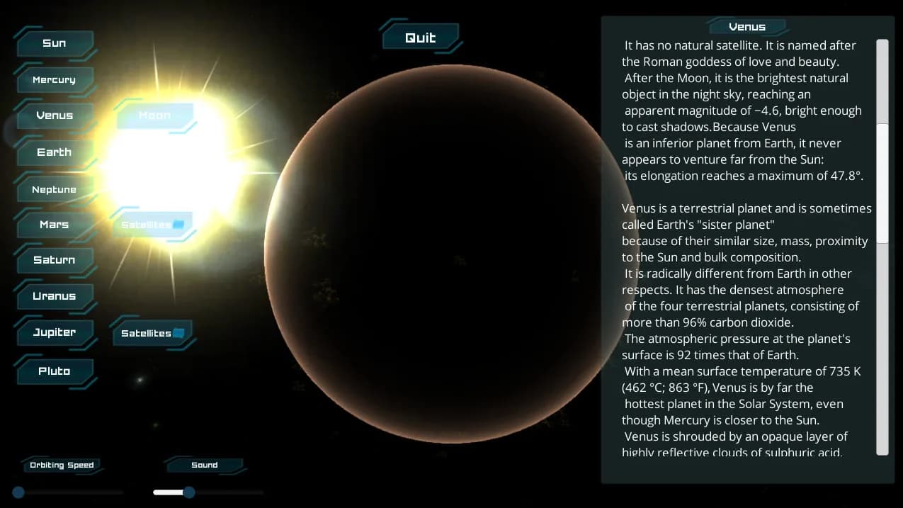 Solar System görsel 2